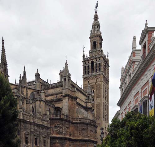© Jennifer Singleton – Please do not copy or save without permission one view of Seville's cathedral