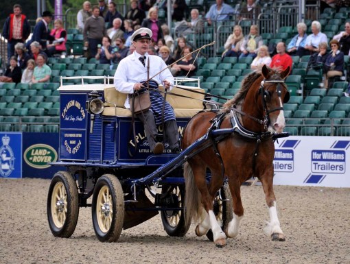 ... and a different sort of milk-delivery wagon from the one above