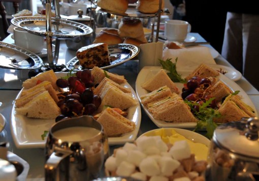 © Jennifer Singleton – Please do not copy or save without permission these are just the leftovers, after we'd enjoyed a typical afternoon tea