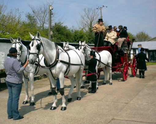 road coach - group 1 climbing on