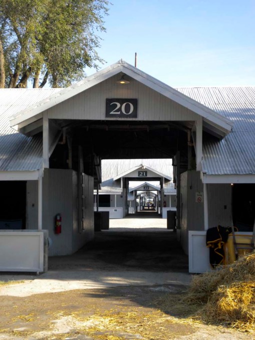 Keeneland barns 1