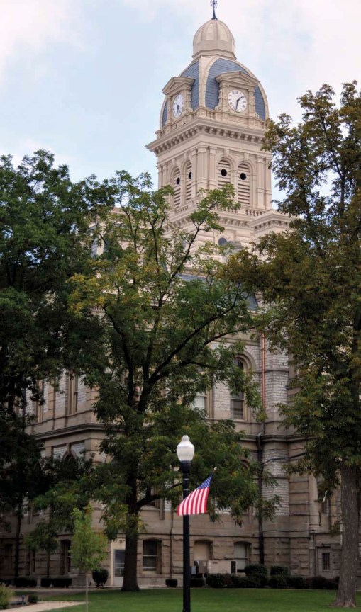 courthouse clock tower
